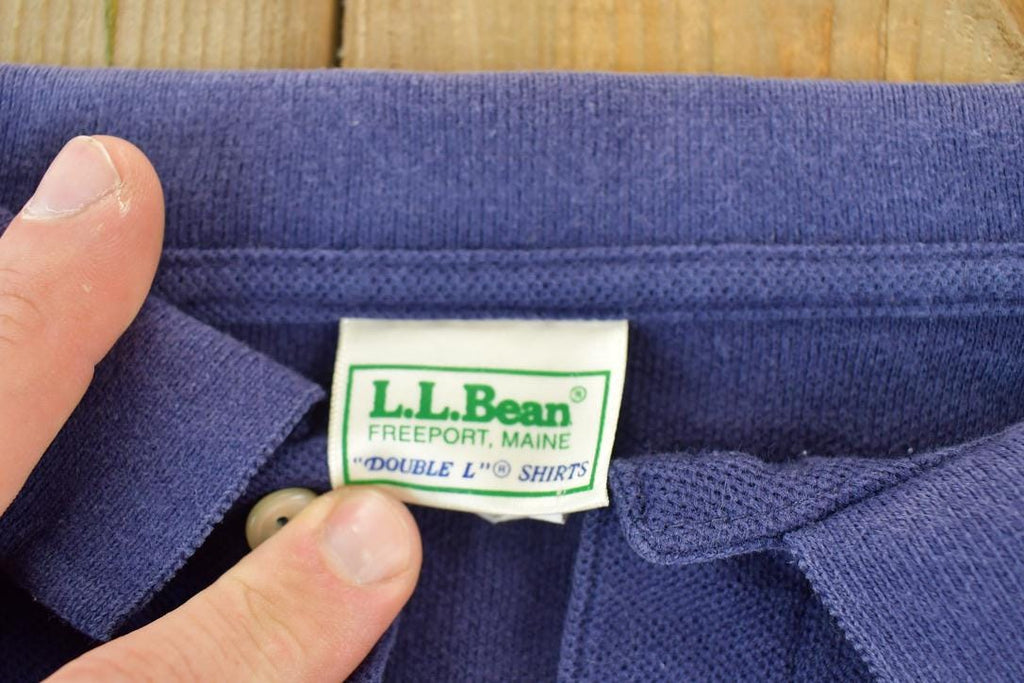 Vintage 1980s LL Bean Canoe Polo Shirt
