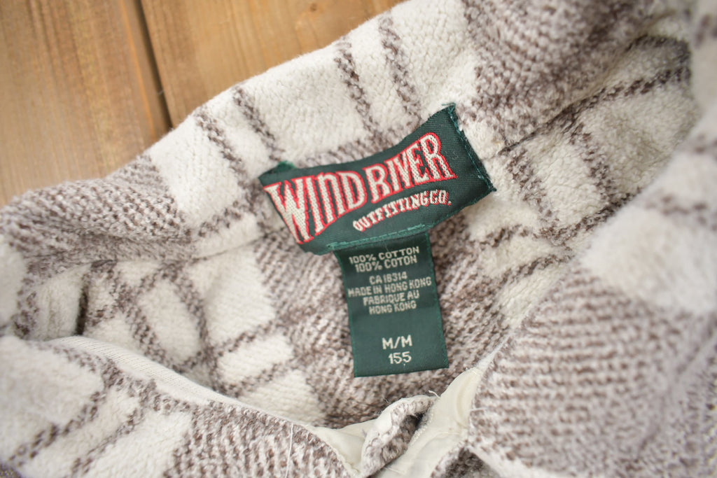 Vintage 1990s Windriver Plaid Flannel Button Up Shirt