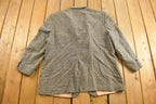 Vintage 1990s Wool Blazer Jacket