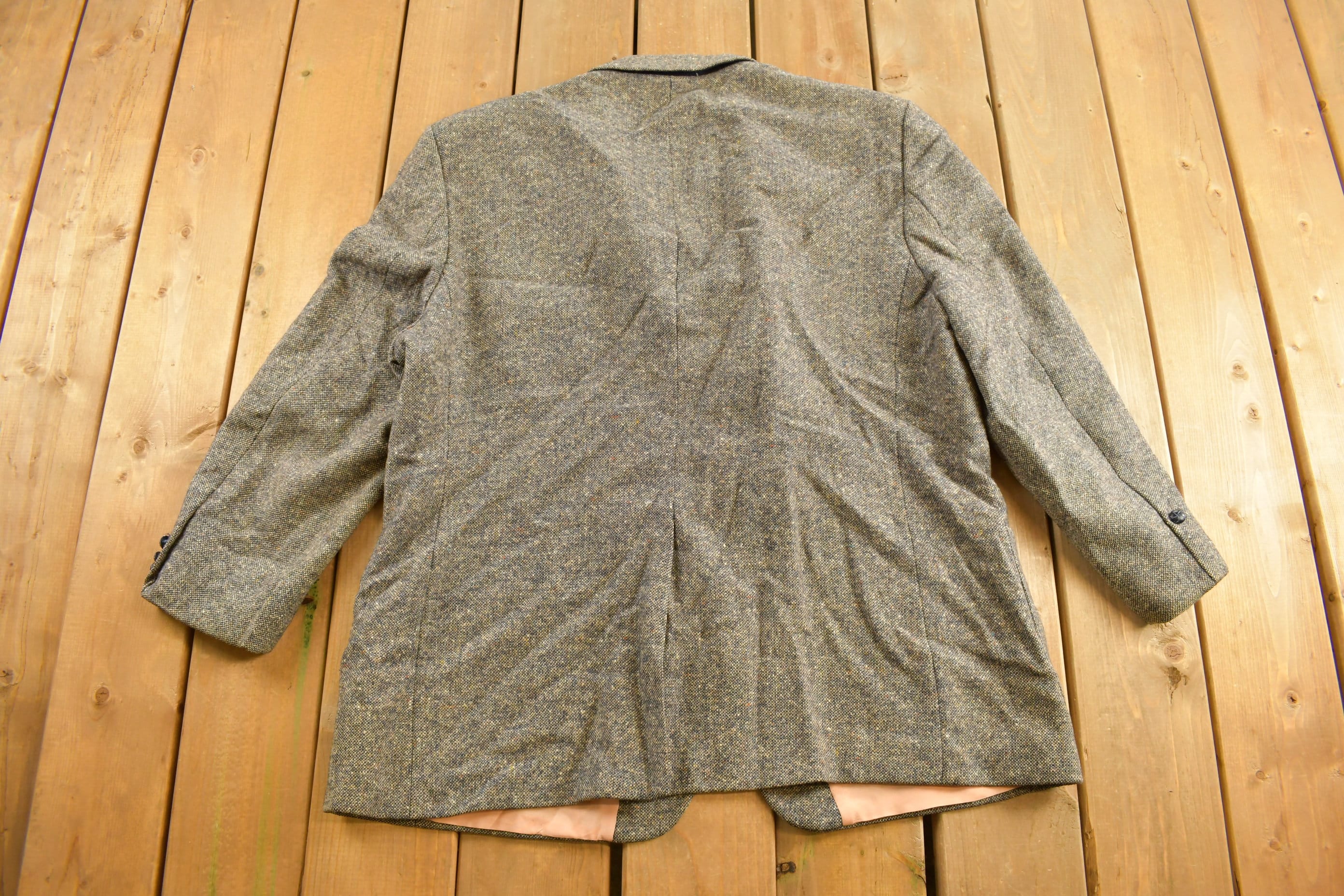 Vintage 1990s Wool Blazer Jacket