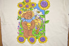 Vintage 90's Cute Bear Garden Animal T-Shirt
