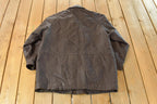 Vintage 2000s Antonio Giovanni Leather Jacket Men's Large