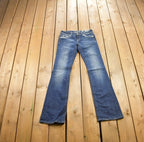 Vintage Y2K Miss Me Bedazzled Low Rise Jeans Size 26x31