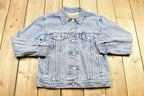 Vintage 1990s Levi's Light Wash Denim Jean Jacket