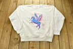 Vintage 1989 Pegasus Psychadelic Graphic Crewneck