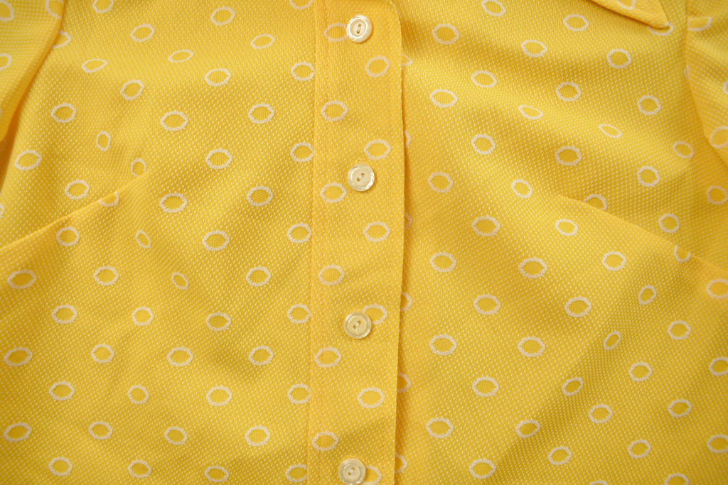 Vintage 1990s Marty Gutmack Dotted Button Up Shirt