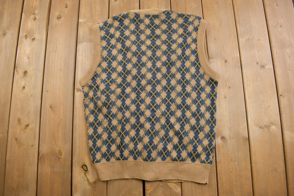 Vintage 1980s Pacific Winds Knitted Sweater Vest