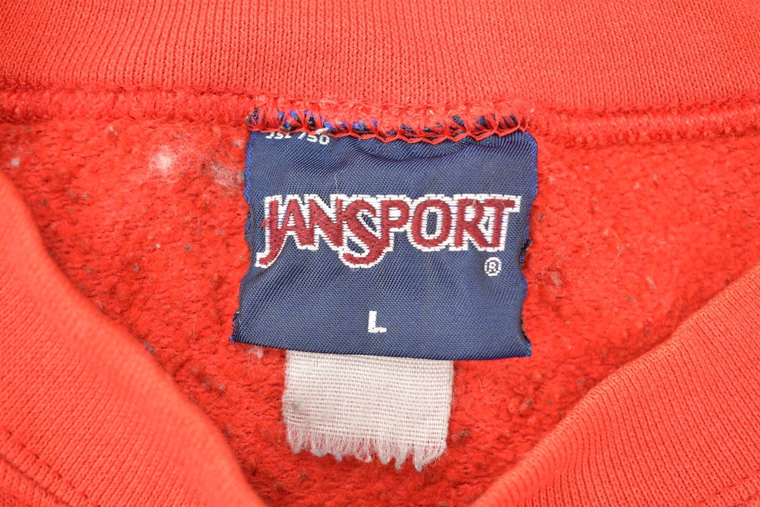 Vintage 1990s University Of New Mexico Collegiate Crewneck  Jansport  NCAA Sweatshirt  Sportswear  Americana