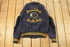 Vintage 1960s Penna School For The Deaf Wool Varsity Jacket Men's S
