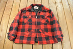 Vintage 1980s Weatherboard Insulated Flannel Jacket Men's Large