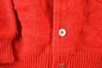 Vintage 1970s Munsingwear Knit Perfect Mild Distress Cardigan Sweater Made In USA