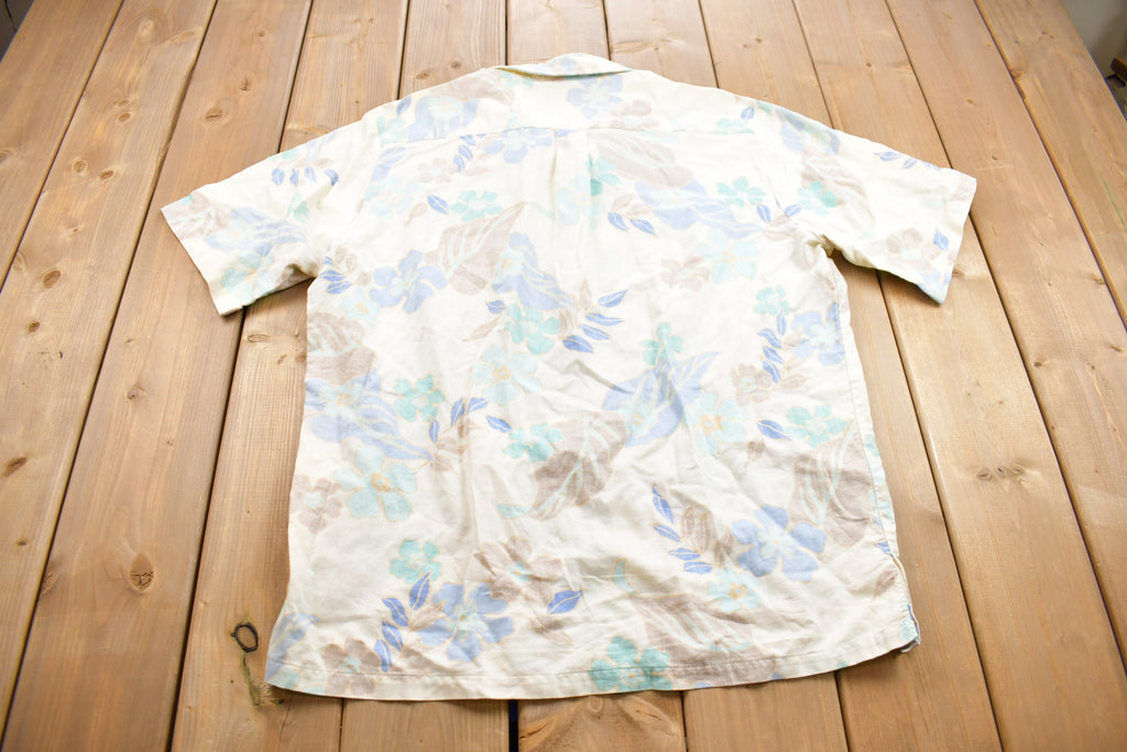Vintage 1990s Kahala Floral Button Up Shirt