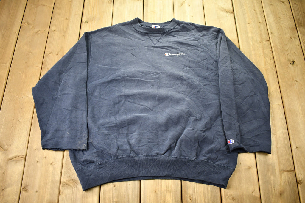 Vintage 1990s Distressed Champion Crewneck Sweatshirt