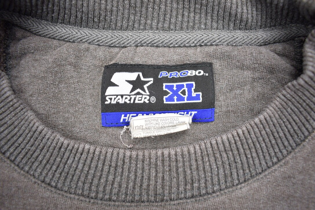 Vintage 1990s 'Starter' Grey Crewneck Sweatshirt