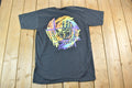 Vintage 1988 Body Glove All Over Print Neon Single Stitch Surfing T-Shirt
