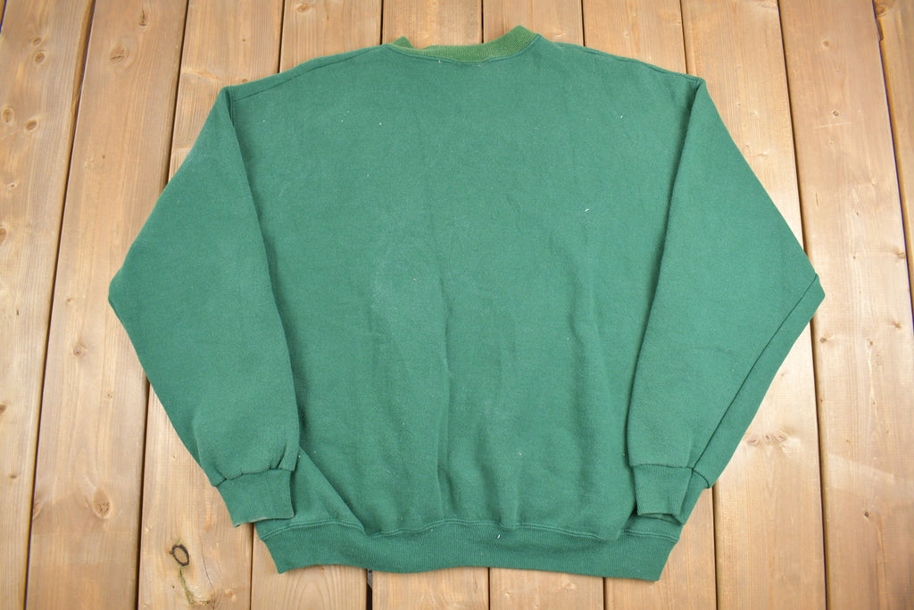 Vintage 1990s Funny School Bus Crewneck Sweatshirt