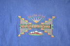Vintage 1990s Silver Star Aztec Collared Crewneck Sweatshirt Mens L