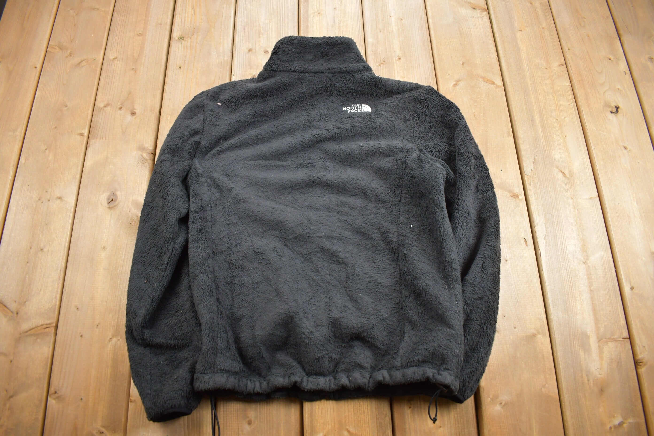 Vintage 1990s The North Face Fleece Full Zip Sweater  Women's  Embroidered  Streetwear  Athleisure  Outdoorsman