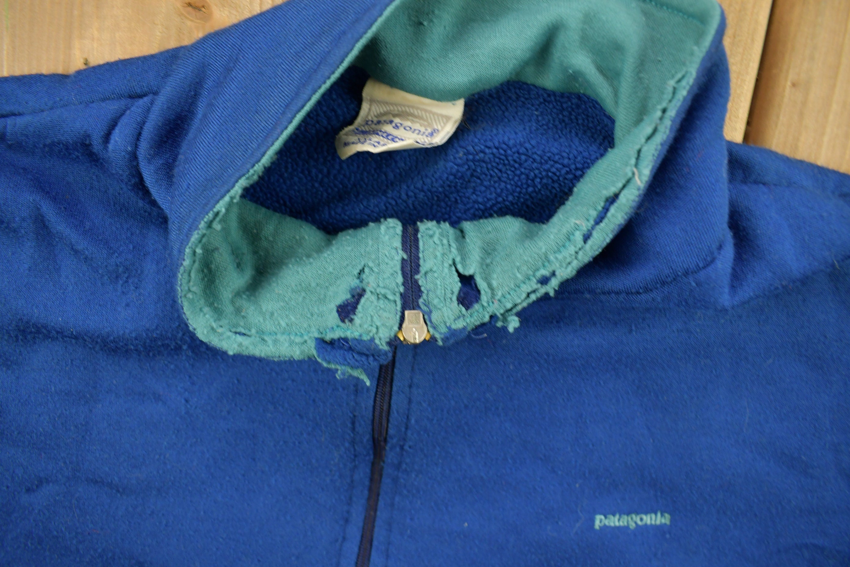 Vintage 1990s Patagonia Capilene Half Zip Fleece Sweater