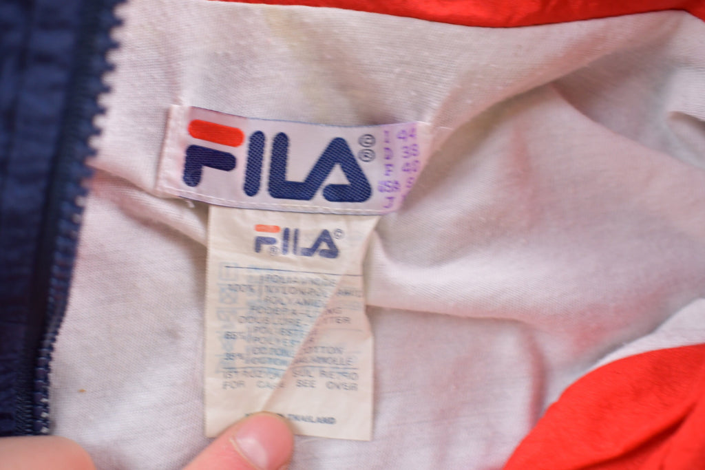 Vintage 1990s Fila Star Embroidered Windbreaker Jacket