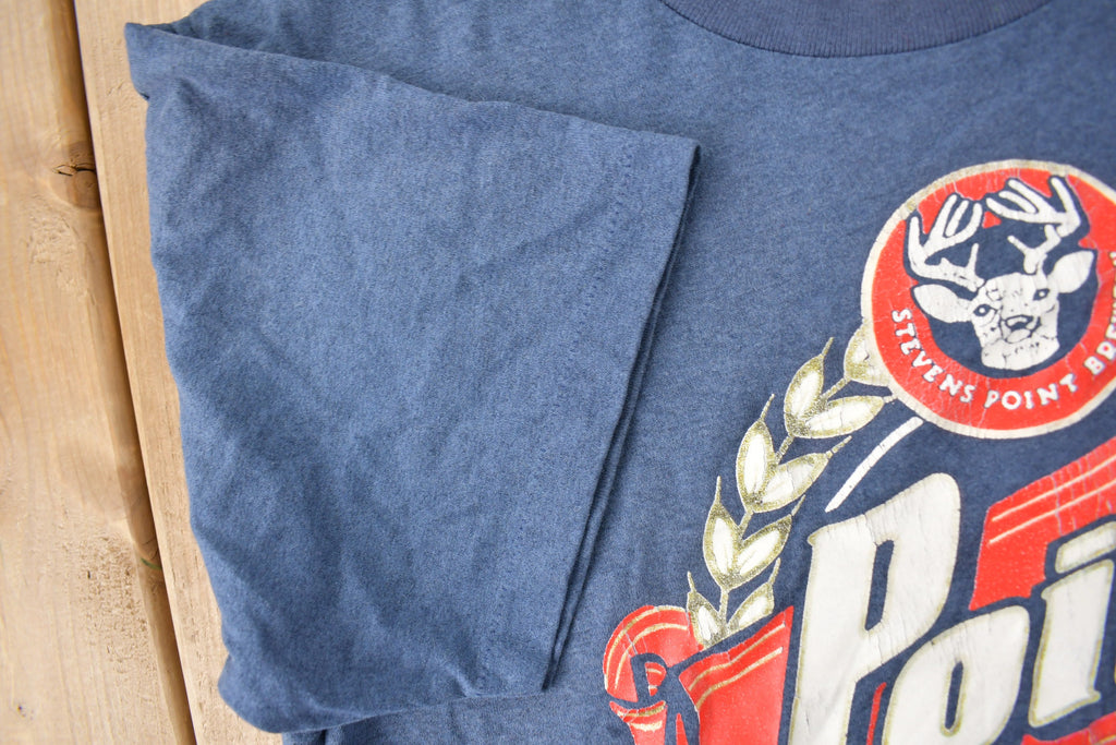 Vintage 1990s Point Special Premium Beer Single Stitch Graphic T Shirt Made In Canada