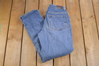 Vintage 1990s L.L Bean Lined Blue Jeans Size 28 x 31