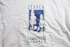 Vintage 1990s Minnesota Itasca Community College Collegiate Crewneck