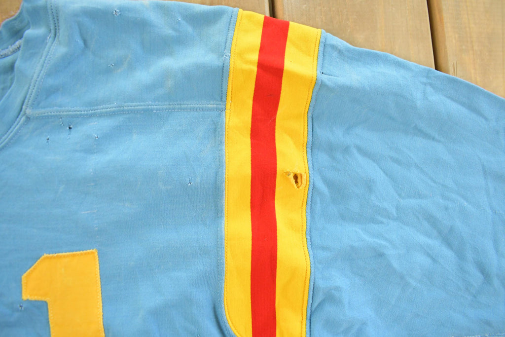 Vintage 1950s Emery Johnson Sporting Goods Football Jersey Men's L