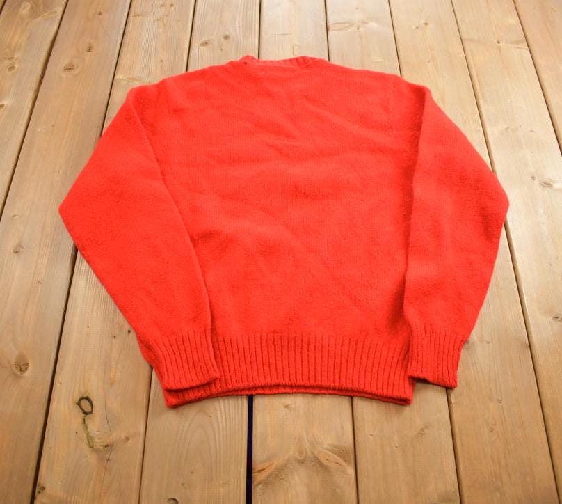 Vintage 1980s The Moors Lord Jeff Knit Crewneck Sweater Made In USA