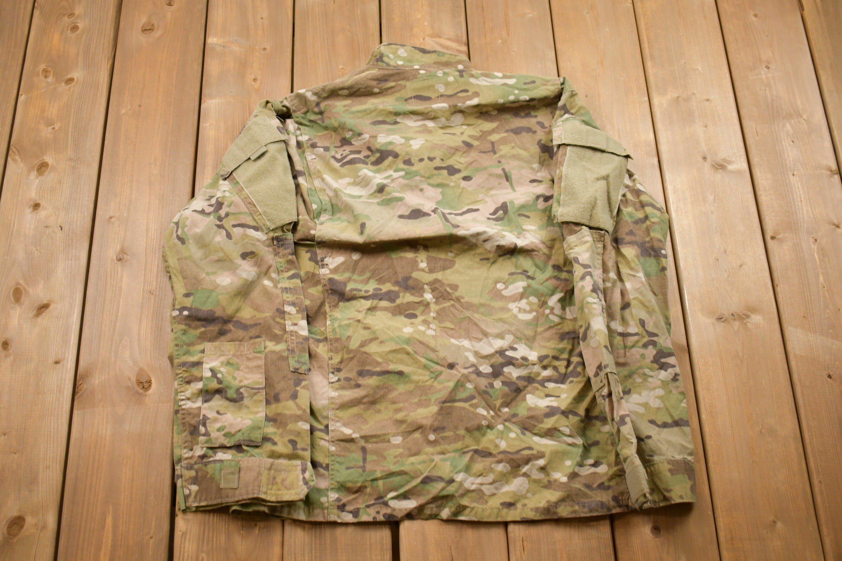Vintage 2001 Military Camo Field Jacket