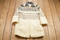 Vintage 1980s Ice Wool 100% Wool Full Zip Jacket