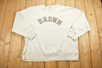 Vintage 1990s Champion Brown University Graphic Crewneck