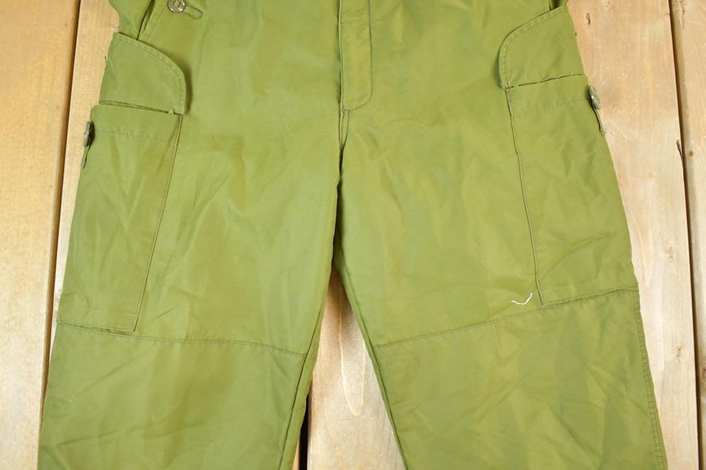 Vintage 1990s Army Nylon Cargo Pants Size 38 x 28