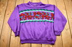 Vintage 1990s Lauren Brooke Collared Crewneck