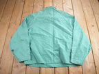 Vintage 1980s Singer Safety Fire Retardant Snap Button Shirt