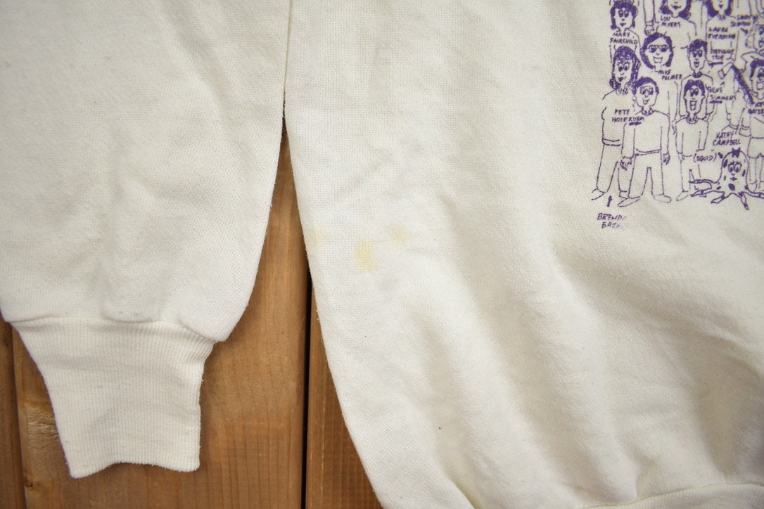 Vintage 1980s Central High Eagles Crewneck Sweatshirt