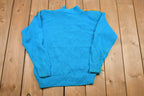 Vintage Knitted Geometric Design Sweater