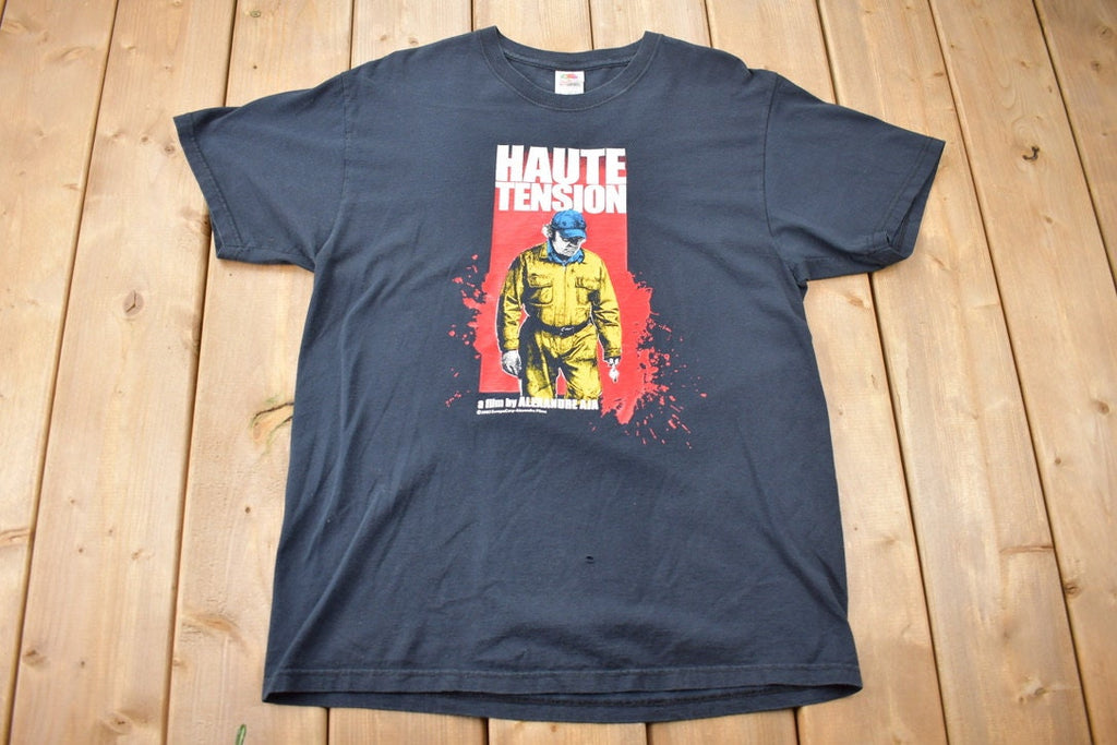 Vintage 2003 Haute Tension Horror Movie Promo T-Shirt /