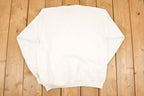 Vintage 1990s Champion Graphic Print Crewneck Sweatshirt Men's M