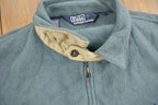 Vintage 1990s Polo Ralph Lauren Zip Up Polartec Fleece Sweater