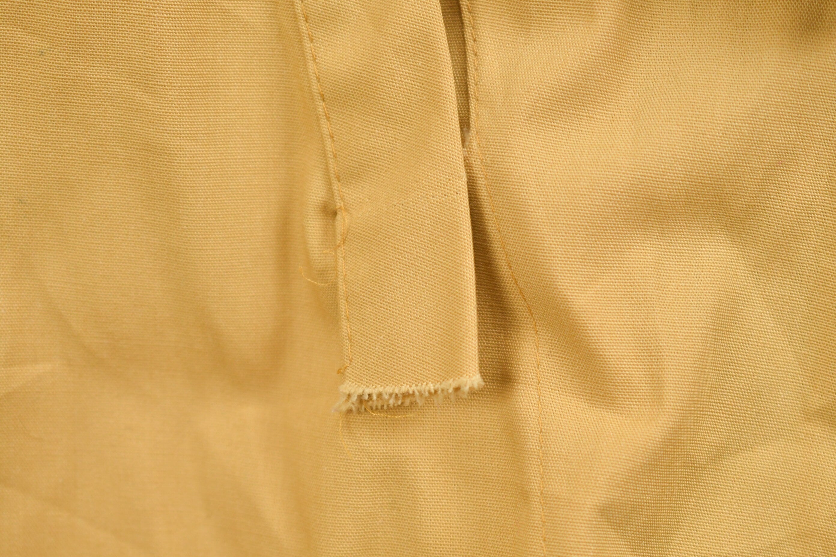 Vintage 1980s Sportswear Blank Beige Windbreaker Jacket