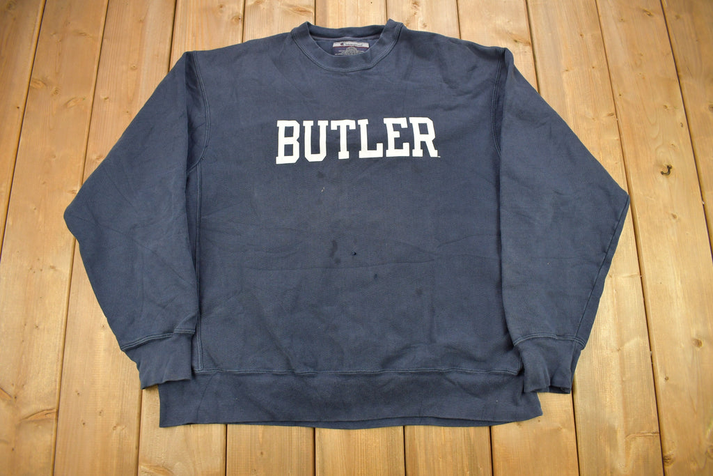 Vintage 1990s Butler University Original Reverse Weave Collegiate Crewneck