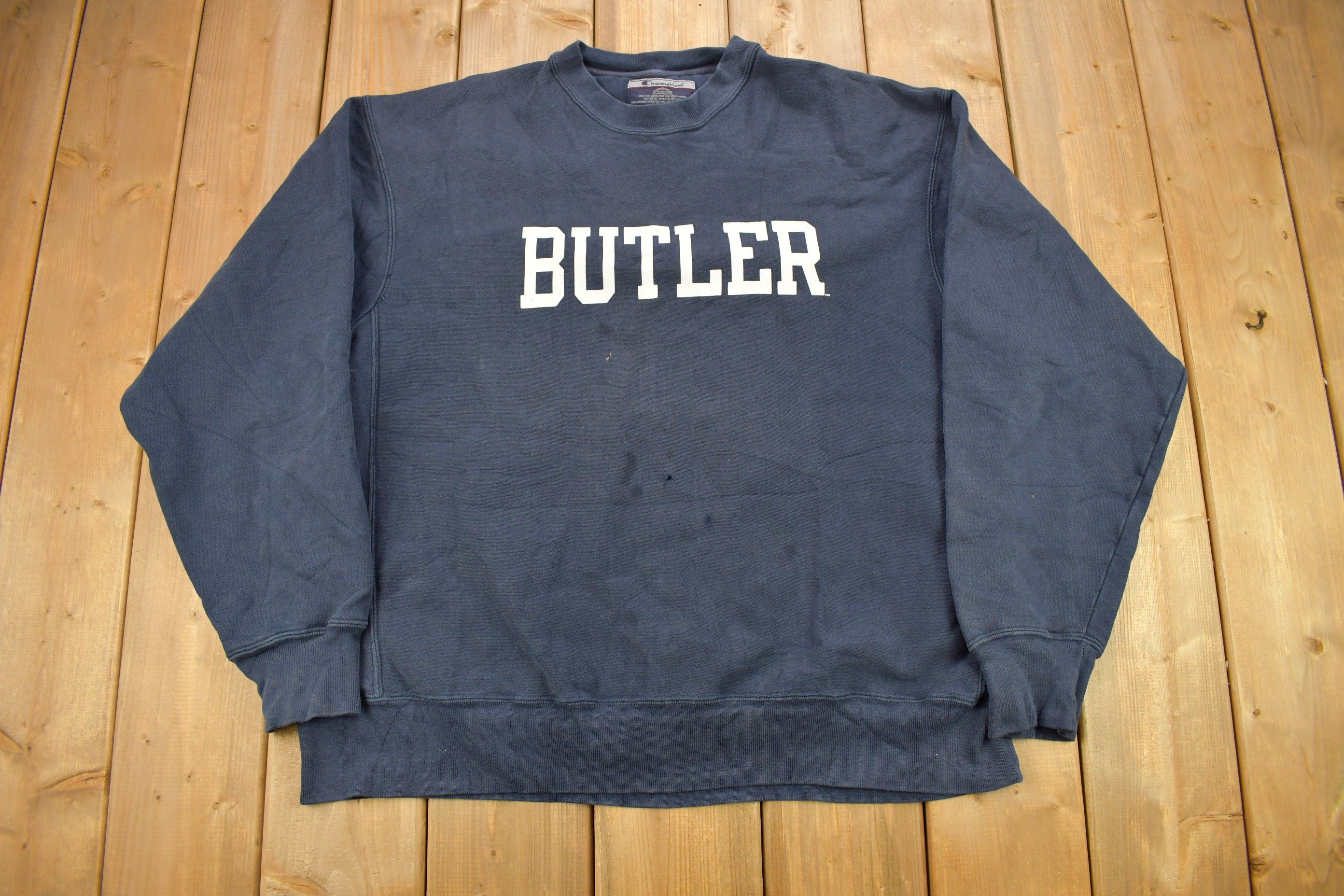 Vintage 1990s Butler University Original Reverse Weave Collegiate Crewneck