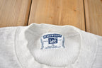 Vintage 1990s Huron High School New Boston Michigan Crewneck Sweatshirt Made In USA