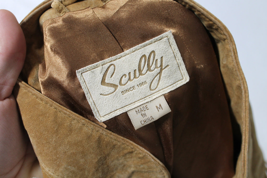 Vintage 1980s Skully Fringe Leather Jacket