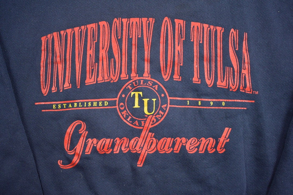 Vintage 1990s University Of Tulsa Grandparent Collegiate Crewneck
