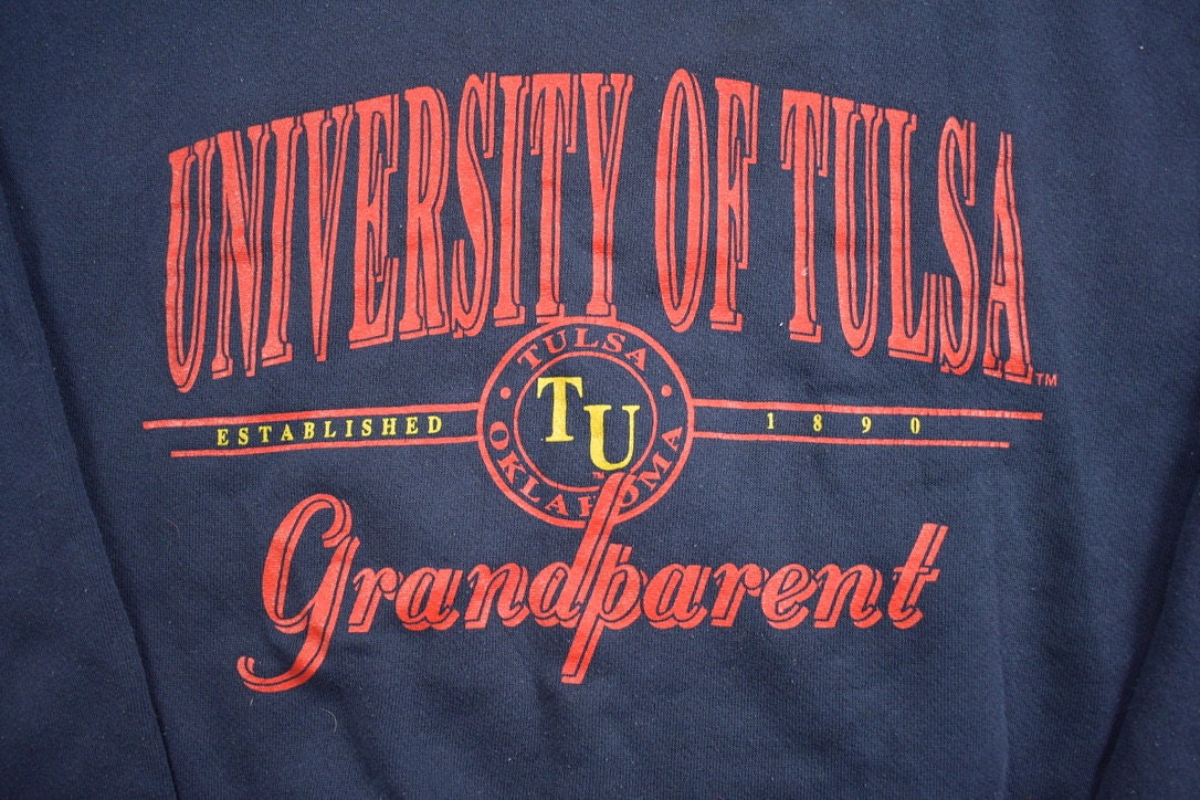 Vintage 1990s University Of Tulsa Grandparent Collegiate Crewneck