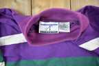 Vintage 1990s Striped Crewneck Sweatshirt
