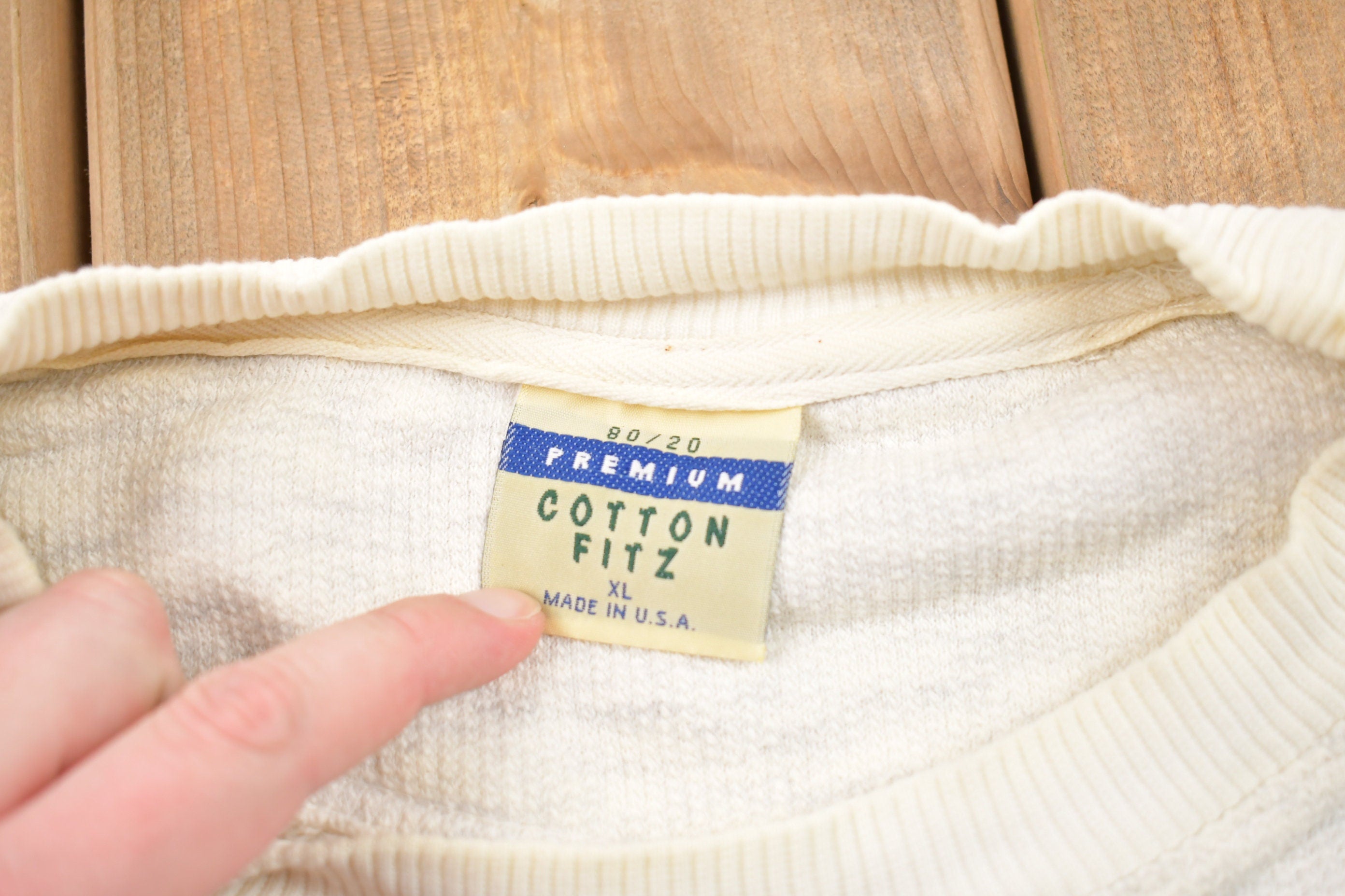 Vintage 1990s Tyme Is Money Blank Crewneck Sweatshirt  90s Crewneck  Made In USA  Essential  Streetwear  90s Blank