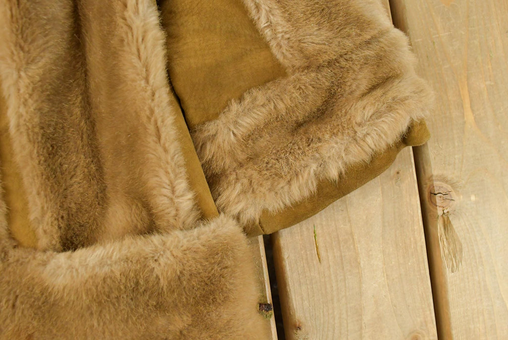 Vintage 1960's One World Faux Fur Coat Women's Large